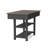 Nibbi 51.7" Console Table with 2 Wooden Drawers and Shelf,Metal Legs-1790380722