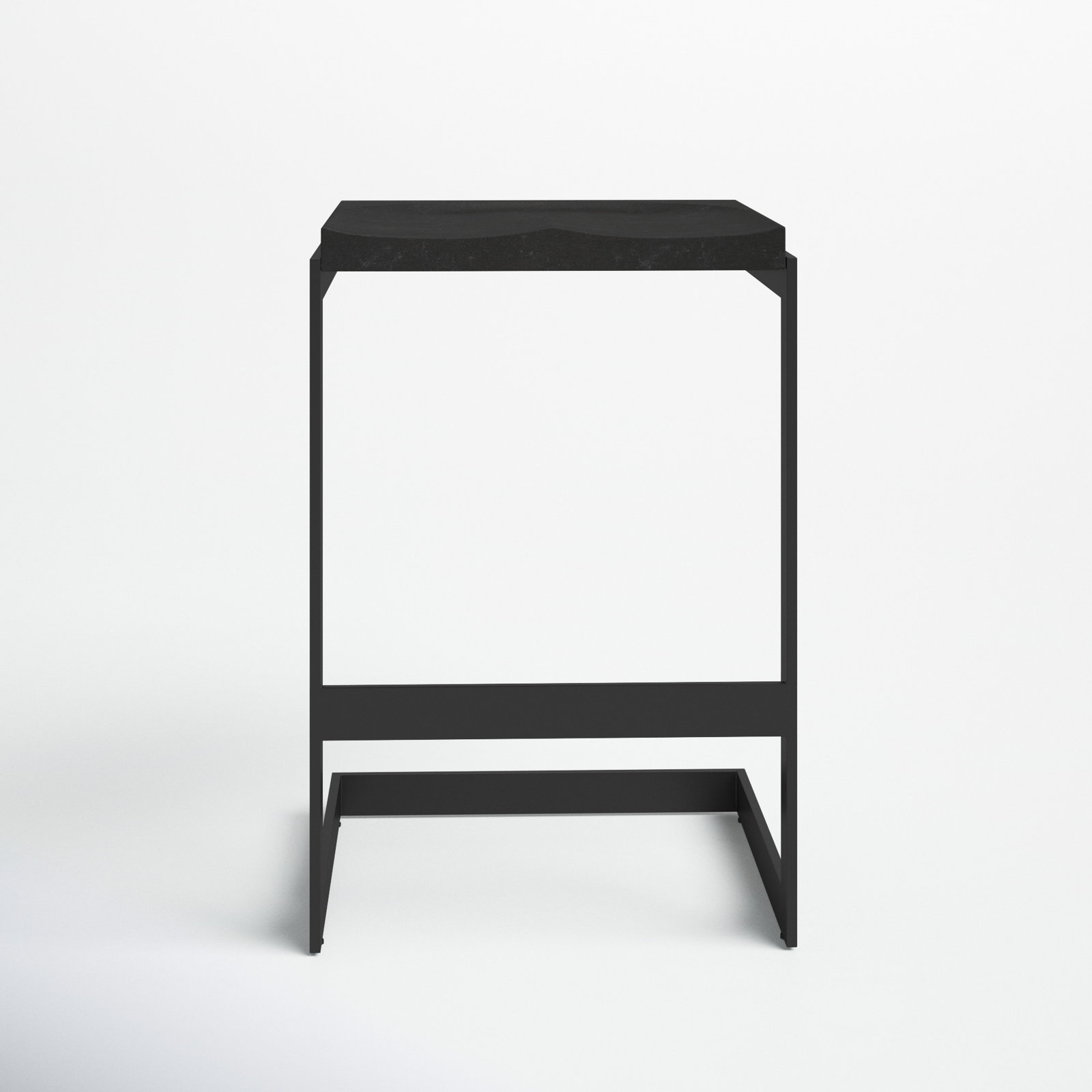Christina Solid Wood Bar & Counter Stool, Black, Counter Stool (26” Seat Height)