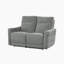 Jitzel Modern & Contemporary Chenille 2-Piece Living Room Set with Lay Flat Function, Power Adjustable Headrests & Integrated USB Ports