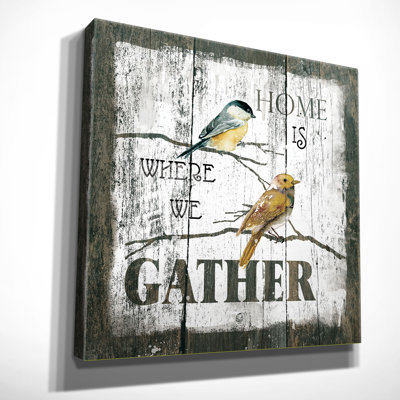 " Gather Home " Graphic Art Print
