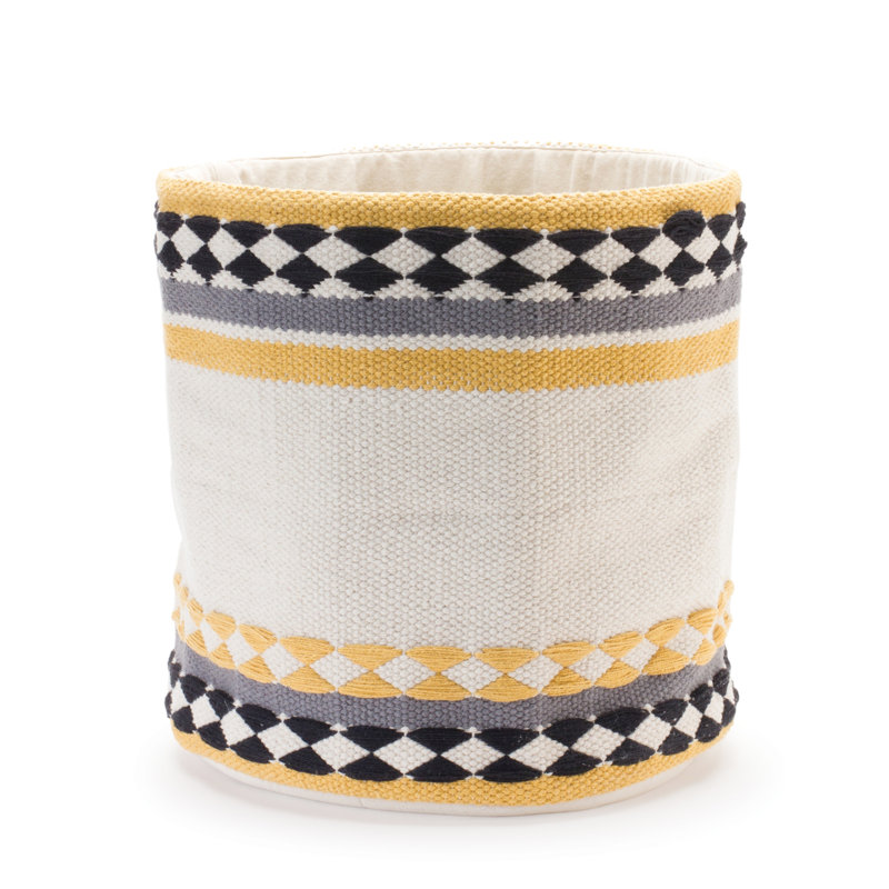 Ensemble de 2 paniers en coton