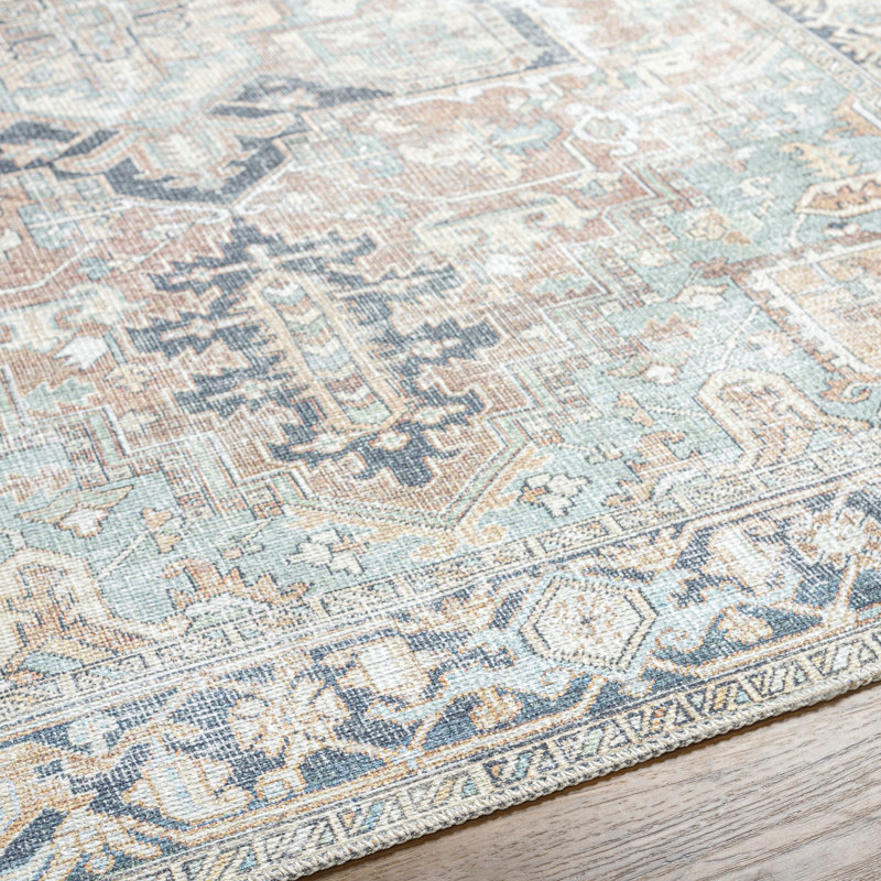Outdoor Modern Boho Brick Rug, Rectangle 200 x 275cm