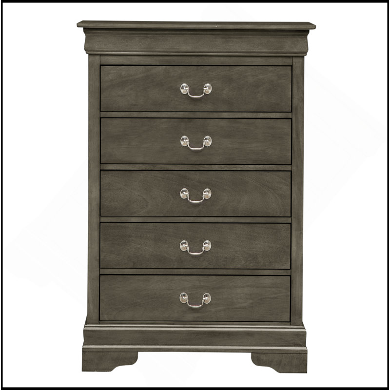 Commode Louis Phillipe, gris, Gris