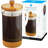 Grosche 8-Cup Melbourne Bamboo Lid French Press Coffee Maker