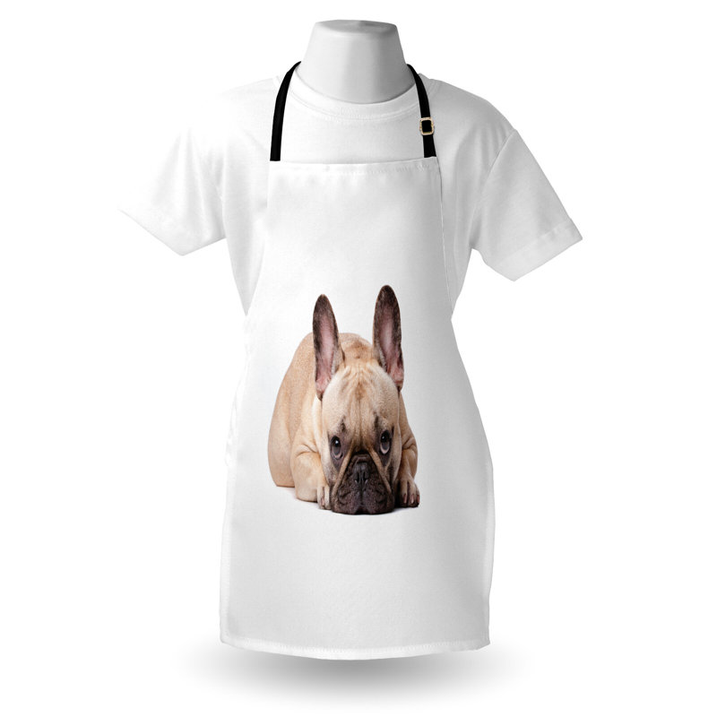 No Pattern Bib Apron