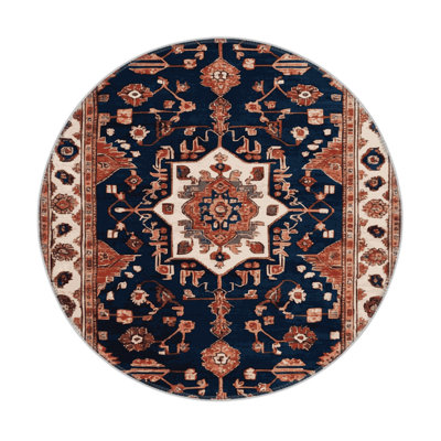 Turkish Brown Indoor and Outdoor Area Rug