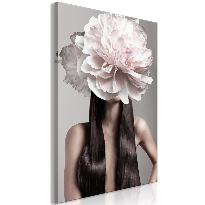 Flower Head - Wrapped Canvas Print, 120cm H x 80cm W
