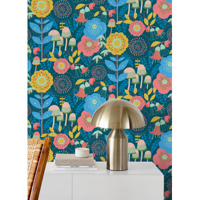 Dream Garden Peel and Stick Wallpaper