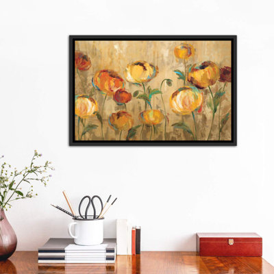 Joyful Ranunculi par Silvia Vassileva - reproduction d'art