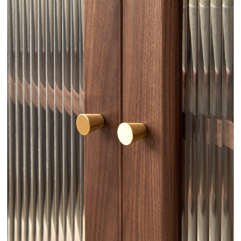 Vitrine de style moderne et minimaliste moderne, 35.43" H x 47.24" W x 15.75" D