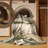 Washable Dune Grass Pattern Coastal Area Rug-1622770524