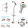 Dual Shower Head 1.8 GPM GPM