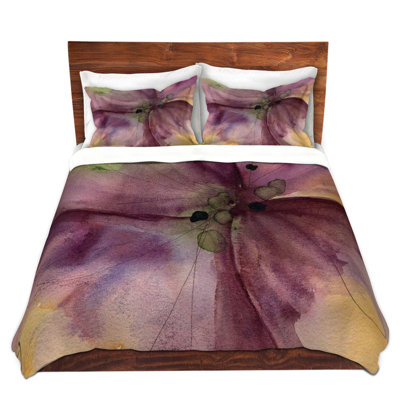 Polyester Floral Duvet Cover