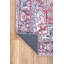 Tapis bourgogne à motifs rétro-982784988