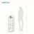 Vertical Shoe Rack, Narrow Shoe Tower, Tall Shoes Shelf with 2 Hooks, Adjustable Shelves, Corner Shoes Shelves for Small Spaces, Entryway, Living Room, White-1395223287-1368220201