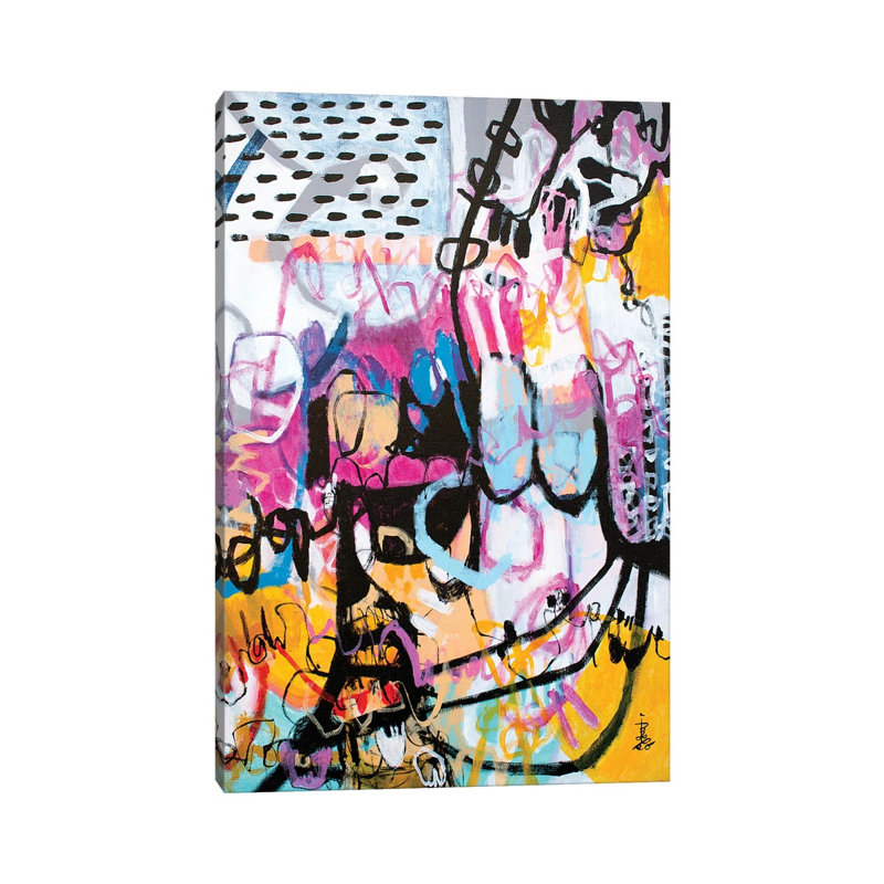 Dream Catcher By Misako Chida - Wrapped Canvas Painting by Misako Chida - Wrapped Canvas Painting, 20.32 cm H x 30.48 cm W