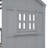 Ahleah Full Solid Wood House Loft Bed with Storage Drawers and Safety Guardrails-114225141