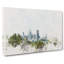 Philadelphia Skyline Watercolour - Wrapped Canvas-56659394