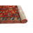 One-of-a-Kind 4'2" x 11'4" 1980s Runner Wool Area Rug in Blue and Yellow