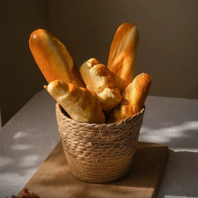 Artificial Bread & Pastry Display Props, [J] Soft Bread Roll