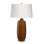 Toffee Ceramic Table Lamp, Cider Brown