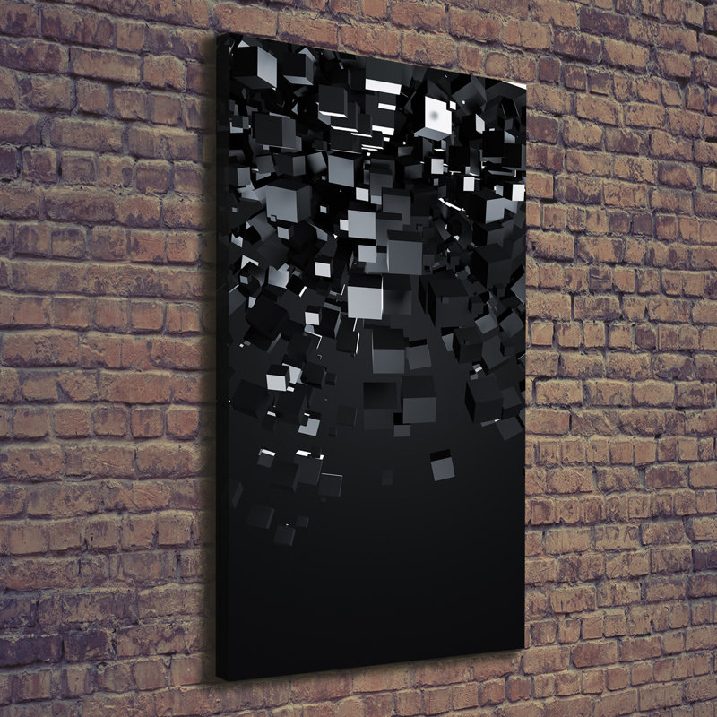 3D Abstraction - Wrapped Canvas Print