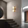 1-Light 14" Dimmable Wall Mounted Sconce with Alabaster Shade (Bulbs Included)