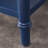 Coastal Solid Wood Narrow Side Table-85216395