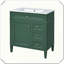 Meuble-lavabo moderne simple avec tiroirs supérieurs-1016814477
