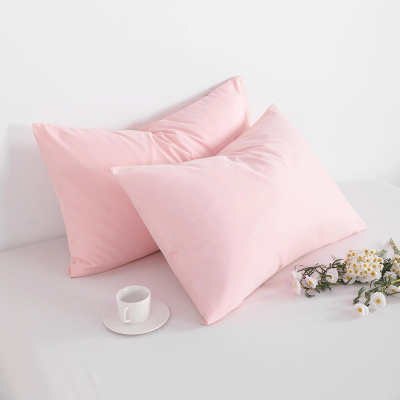 Clear Pillowcase, Blush Pink