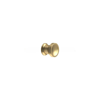 Poignée contemporaine Deltana CHAL10U4, calice, 1 po de diamètre en laiton brossé