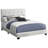 Bed, Bedroom, Frame Only, Upholstered, Transitional-860862536-839891969