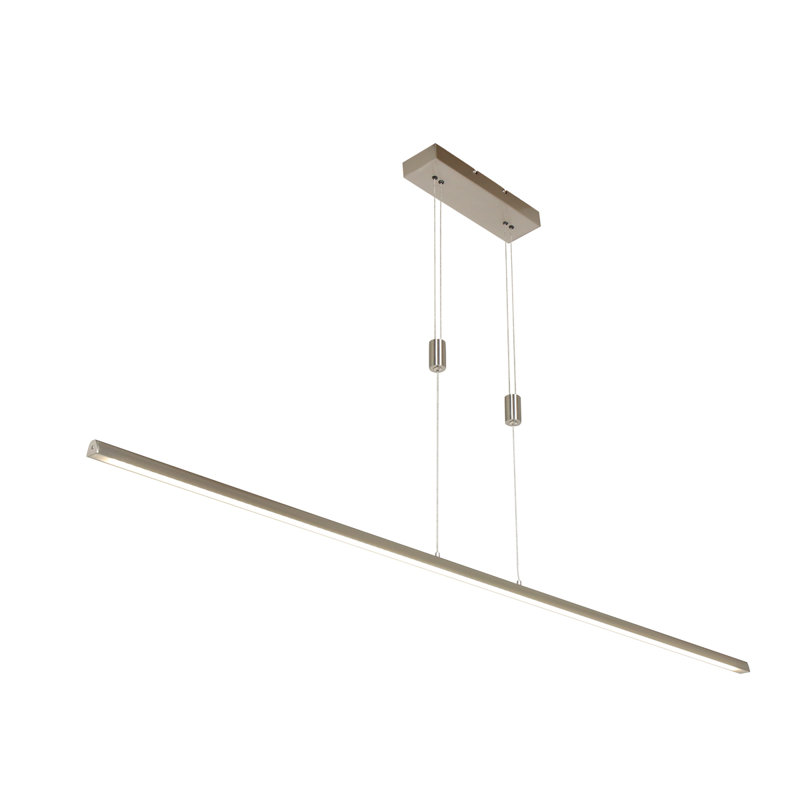 Beninga 1 - Light LED Kitchen Island Pendant, Steel