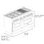 Édition autographe ZLINE 7,4 pieds cubes Pi. Cuisinière Legacy Dual-71593407