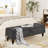 Delshawn Linen Upholstered Storage Bench-1615045253