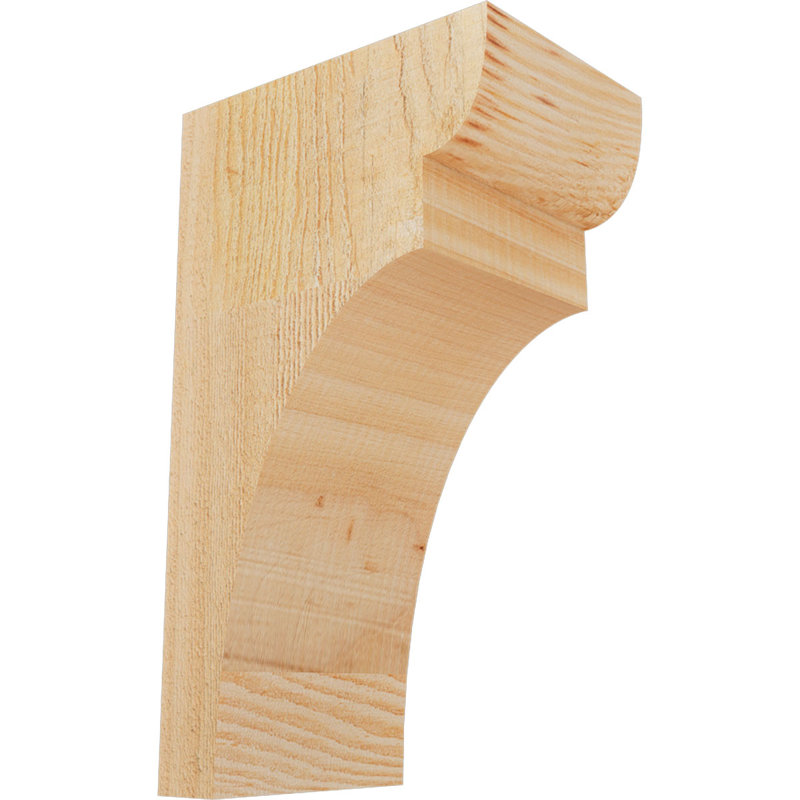 Yorktown Corbel, H 10 po x l 4 po x P 6 po, Sapin de Douglas, Sciage brut