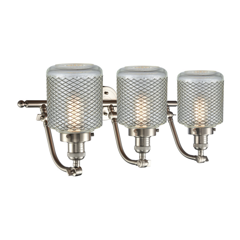 Iyana 3 - Light Dimmable Vanity Light, Brushed Satin Nickel
