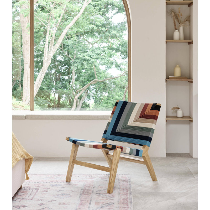 Casares Upholstered Accent Chair, Natural/ Vaqueano, Natural