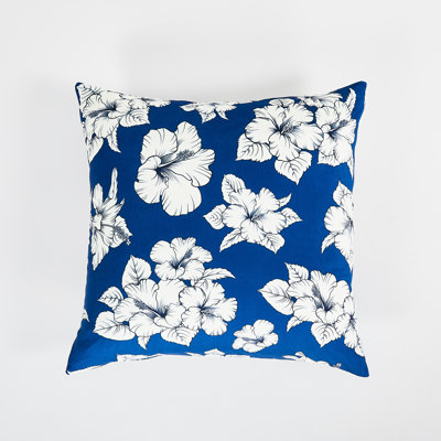 Coussin floral 22 po