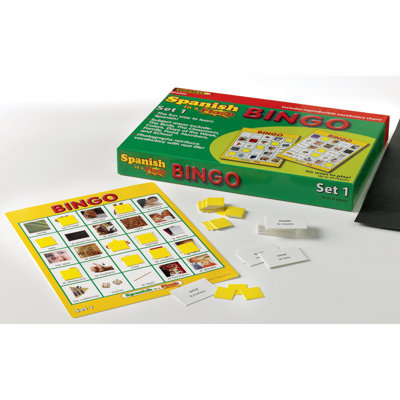 Spanish in a Flash Bingo Set 1