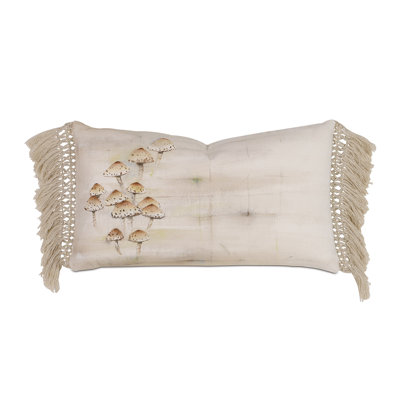 Adirondack Trail by Celerie Kemble Honey Mushrooms Rectangular Cotton Pillow Cover & Insert
