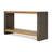 Mirod Vintage Industrial Console Table With Dovetail Joinery And Distressed Wood Veneer Finish