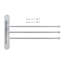Porte-serviettes mural 15 po Triple Swing-19545384
