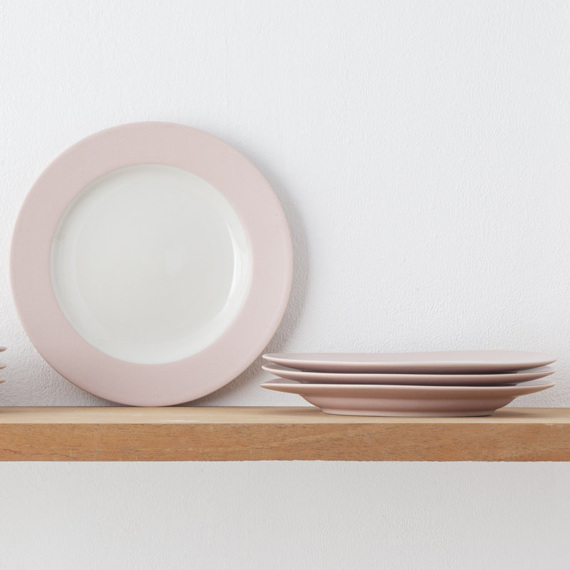 Assiettes à salade Noritake Colorwave, 8 1/4 po, Rose / crème