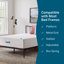 Matelas en mousse viscoélastique imprégnée de gel 14 po Lucid SureCool ™-1970058434-1899831904