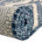 Bonnetta Geometric Machine Woven Polypropylene Indoor / Outdoor Area Rug in Blue/Ivory-580084039