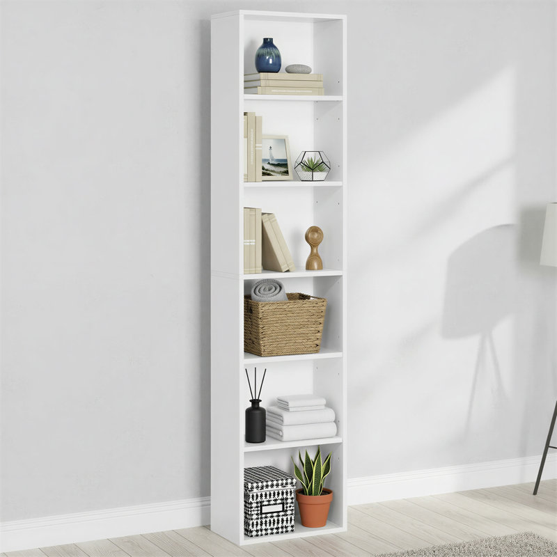 178.5cm H x 40cm W Bookcase, White