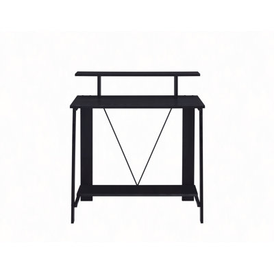 Bureau d'écriture antique blanc et noir
