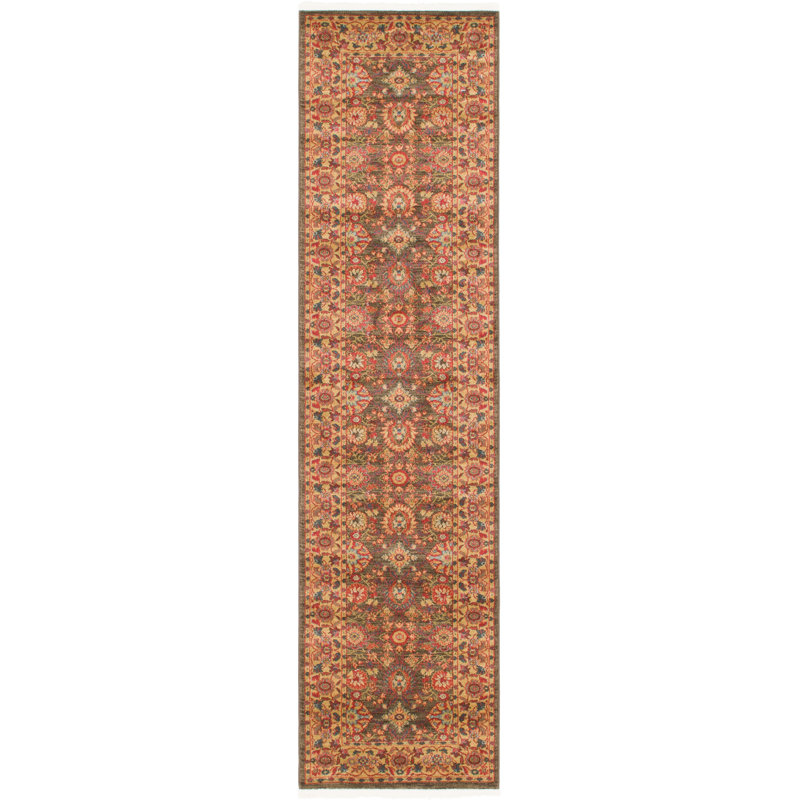 Moore Floral Indoor Rug, Runner 2'7" x 10'