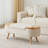 Jurre Rattan Upholstered Storage Bench with Flip Top -1863600334